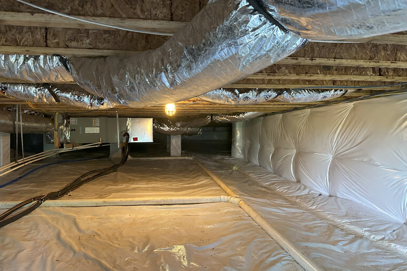 Crawl space insulation in Erie, PA